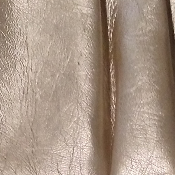 Gold Mini Shoulder Bag | 9"x5" - Picture 5 of 5